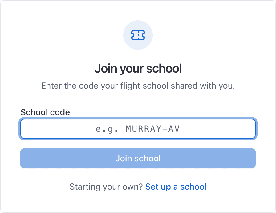 Join your school